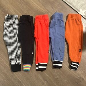 5 pairs of whistle flute pants
